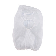 Couvre-cheveux Non tissé extensible, 100 pièces,-Blanc