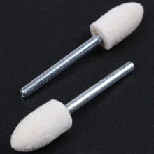 24 Pcs Polishing Buffing Tool 8.5mm Conical Mounted  Bobs 3mm Shank