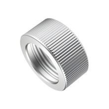 17Mm Aluminum Ball Head Nut Metal Screw Nut Replacements-Silver
