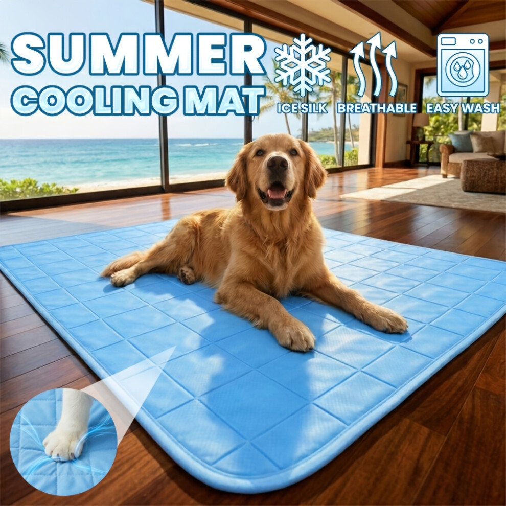Photos - Bed & Furniture Summer Pet Cooling Mats/Cooling Pads | Breathable And Lightweight Pet Cooling Mats/Beds, Suitable for Doghous(XXL- 100*150)