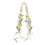 Artificial Flower Shoulder Wrap Wedding Shawl With Ribbon 1