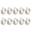 10Pcs Multipurpose Light Fixture Clip With Grip For T5 Light 1