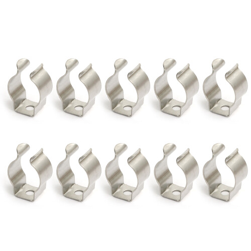 10Pcs Multipurpose Light Fixture Clip With Grip For T5 Light