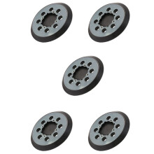 5st 5-Tums Krok- och öglebyte för -Fit DWE6421/6421K, DWE6423/6423K, DCW210B Slumpslipmaskin