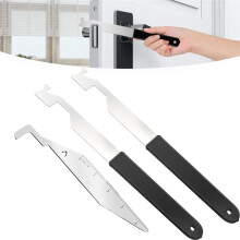 3 Pcs Multipurpose Spring Steel Firefighting Tool with Door Opener Kit, Fire Pick Door Openner, for First Responders