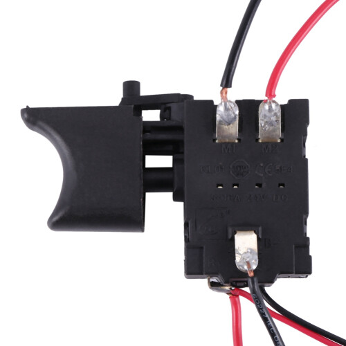 2X  7.2 V - 24 V 16A Electric Drill Control  Cordless Trigger  with Small Light for Power Tool 2