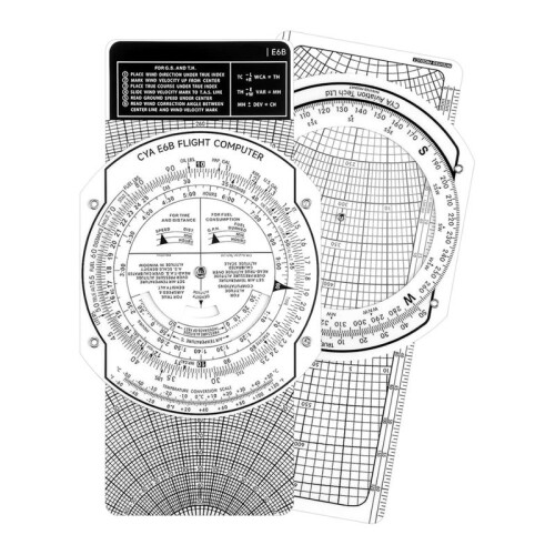 E6b Flight Calculator Flight Computer Calculator Essential Flying Training Student Tools for Flight Flying Training