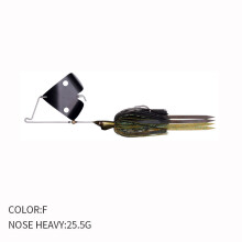 (F, 25.5G) Python tractor bait bearded man 25.5G composite sequin lure water surface system noise freshwater cocking mouth 9019