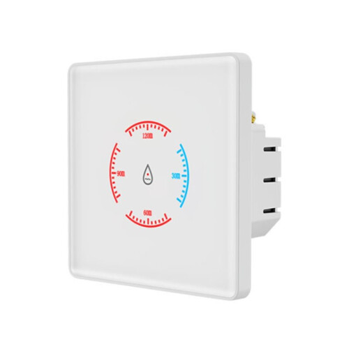 Tuya WiFi  Boiler  3500W Metered Water Heater  EU Standard Touch  with Countdown Function White