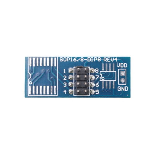 SOIC8 SOP8 Flash Chip IC Test Clips Socket Adapter Programmer BIOS/24/25/93 2