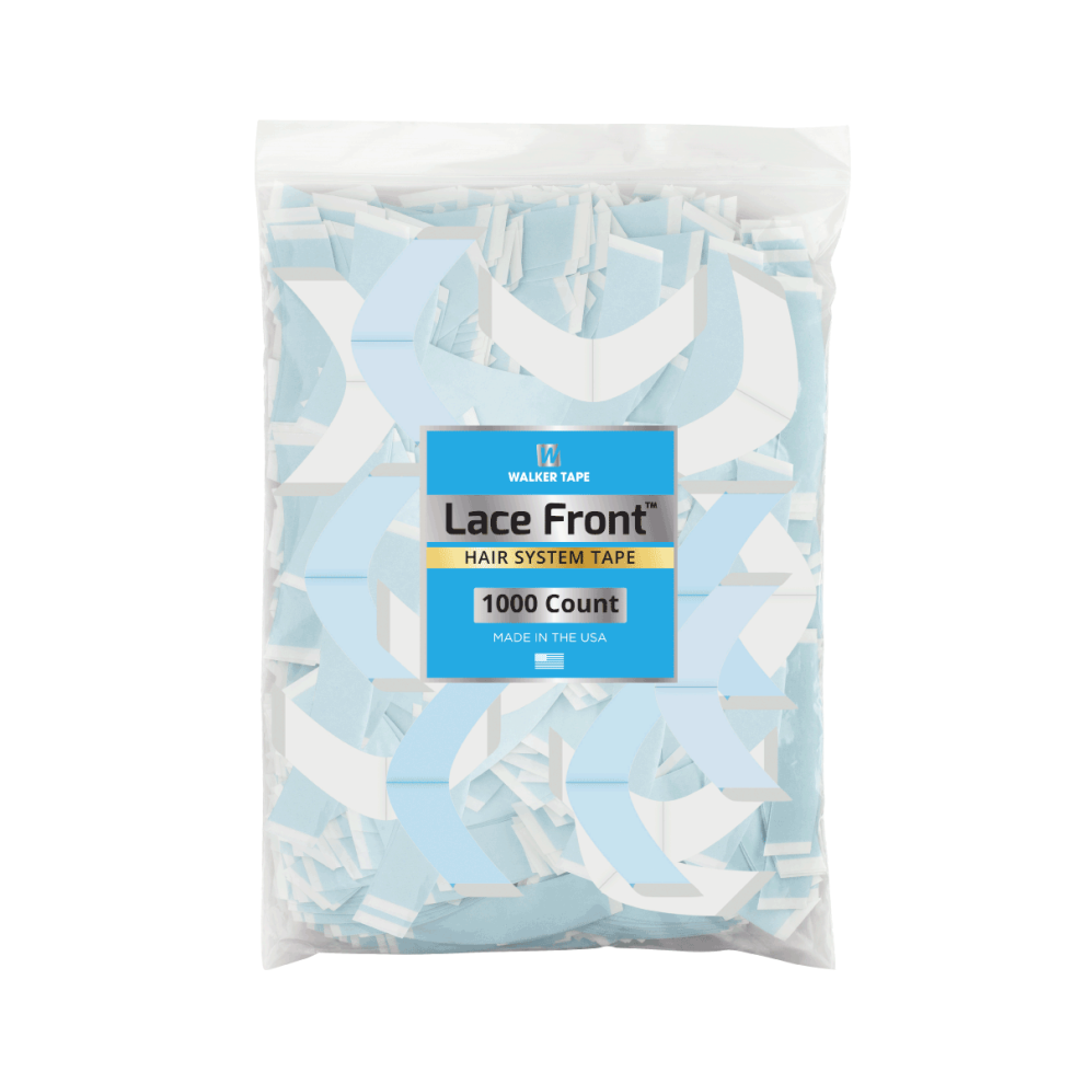 Walker Tape Unisex Clear Lace Front Tape Contours - 1000Pc/Bag - Bb, 1000 Pack