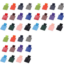 36 Pack Pen Loop Holder, Self-Adhesive Pen Holder Pencil Elastic Loop for Notebooks, Journals, Calendars (Photo Color)