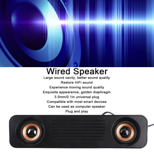 USB Powered Stereo Speaker with Subwoofer