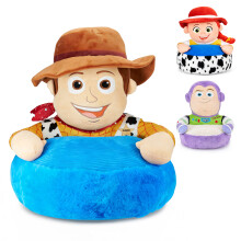 Disney Toy Story Woody Plush Kids Sofa Chair, Soft Padded Seat, Character Style Chair for Lightweight & Cosy