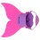 OnePiece Swim Flippers Kids Size 25-32 1
