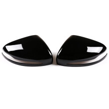 Car Rearview Mirror Cover for GLE GLS Class Side Mirror Cap ABS Modified Trim Accessories,A