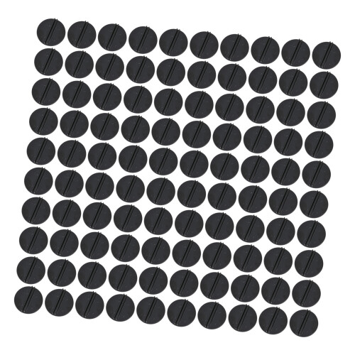 Porte-cartes de jeu, 100 pièces, support de numéro de-Noir