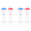 Plastic Salt and Pepper Shakers with Lids Large  Covered Moisture Proof Salt Shaker Pepper Container 4pack 2
