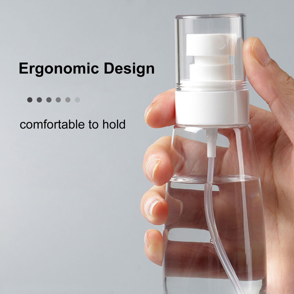 Empty 100ml Plastic Spray Bottle Refillable Mist
