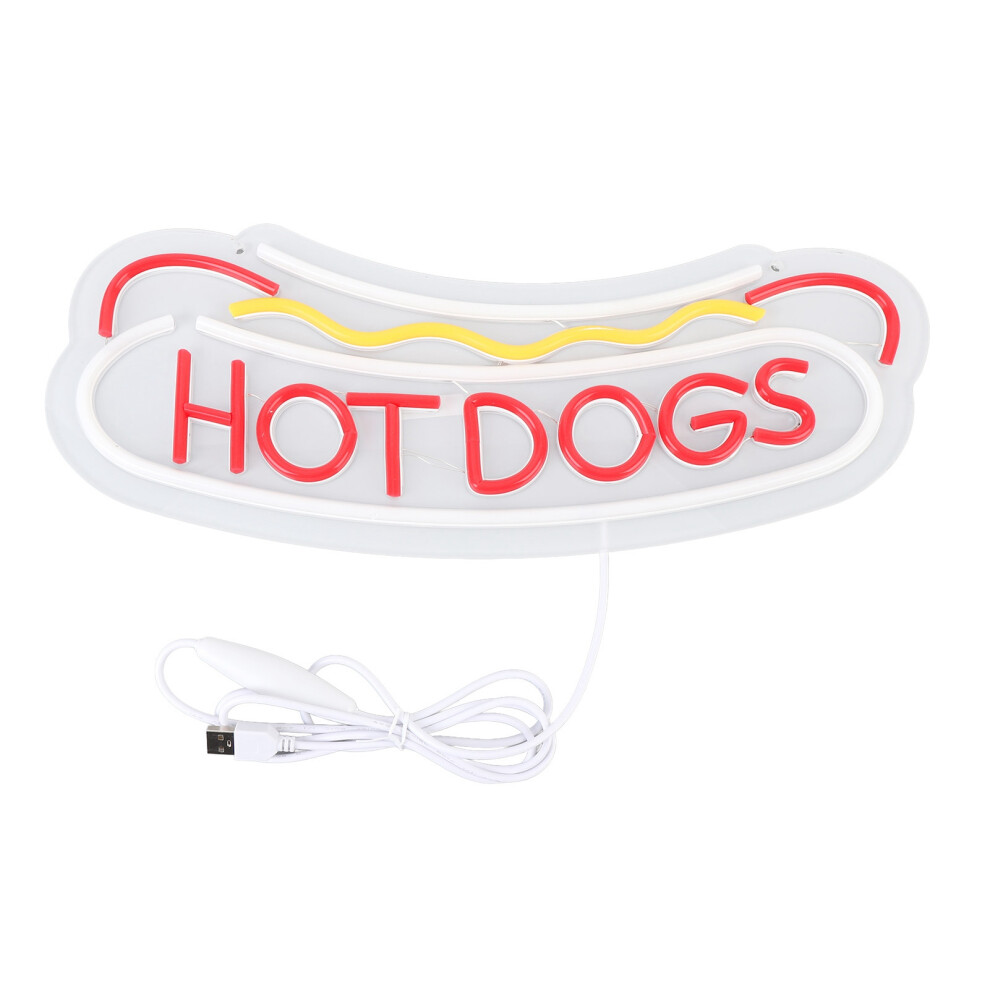 Acrylic Hot Dog Diner Light Sign