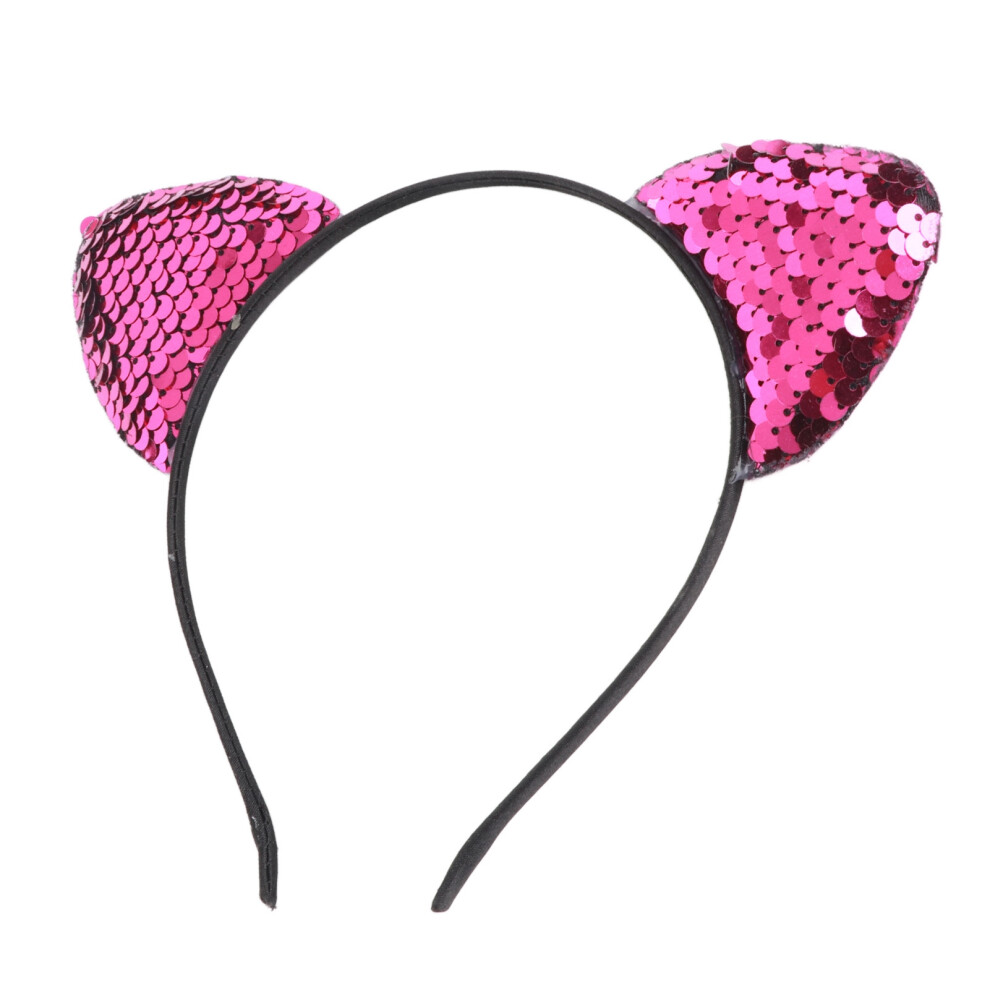 Shiny Reversible Cat Ear Hair Band