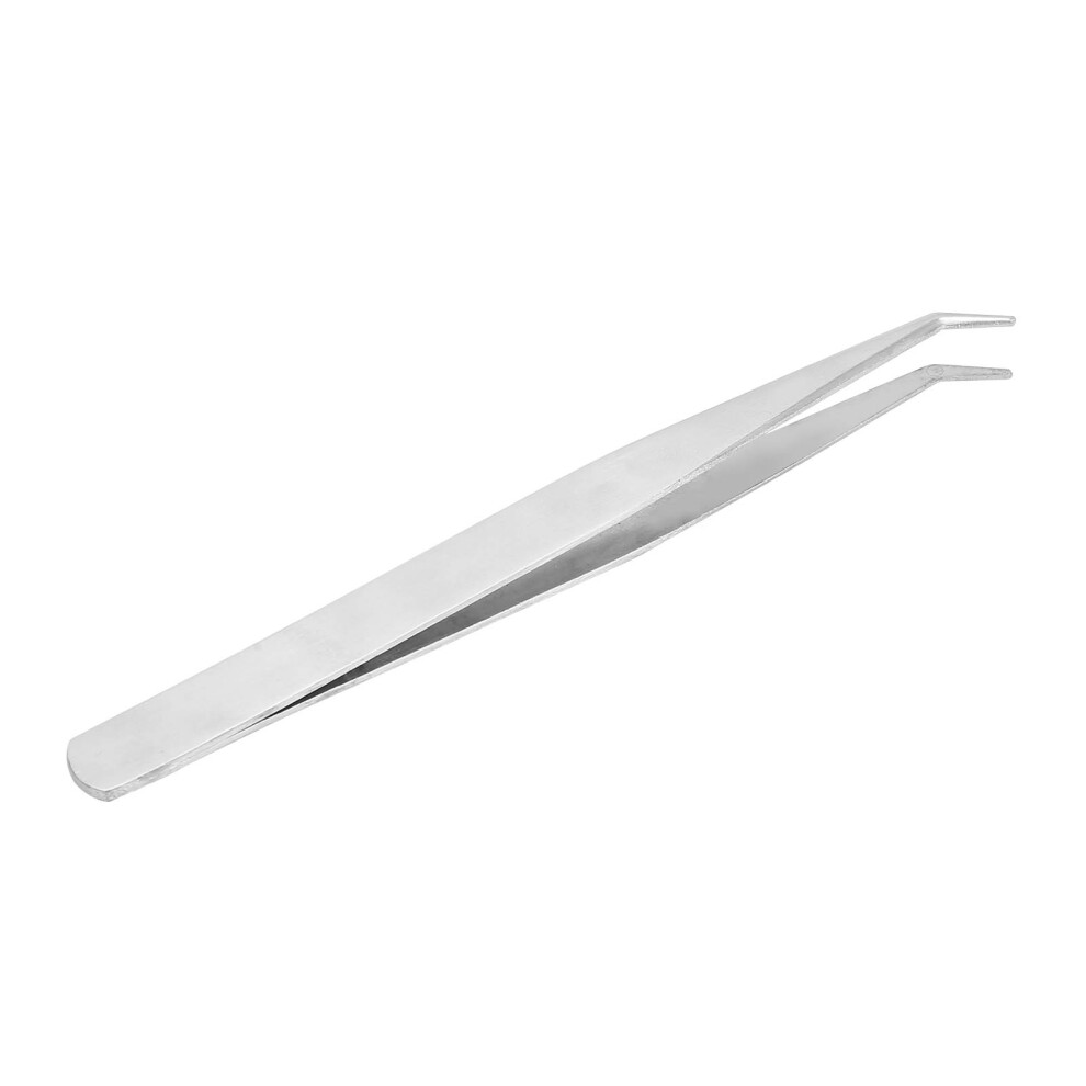Curved Stainless Steel Lash Extension Tweezers