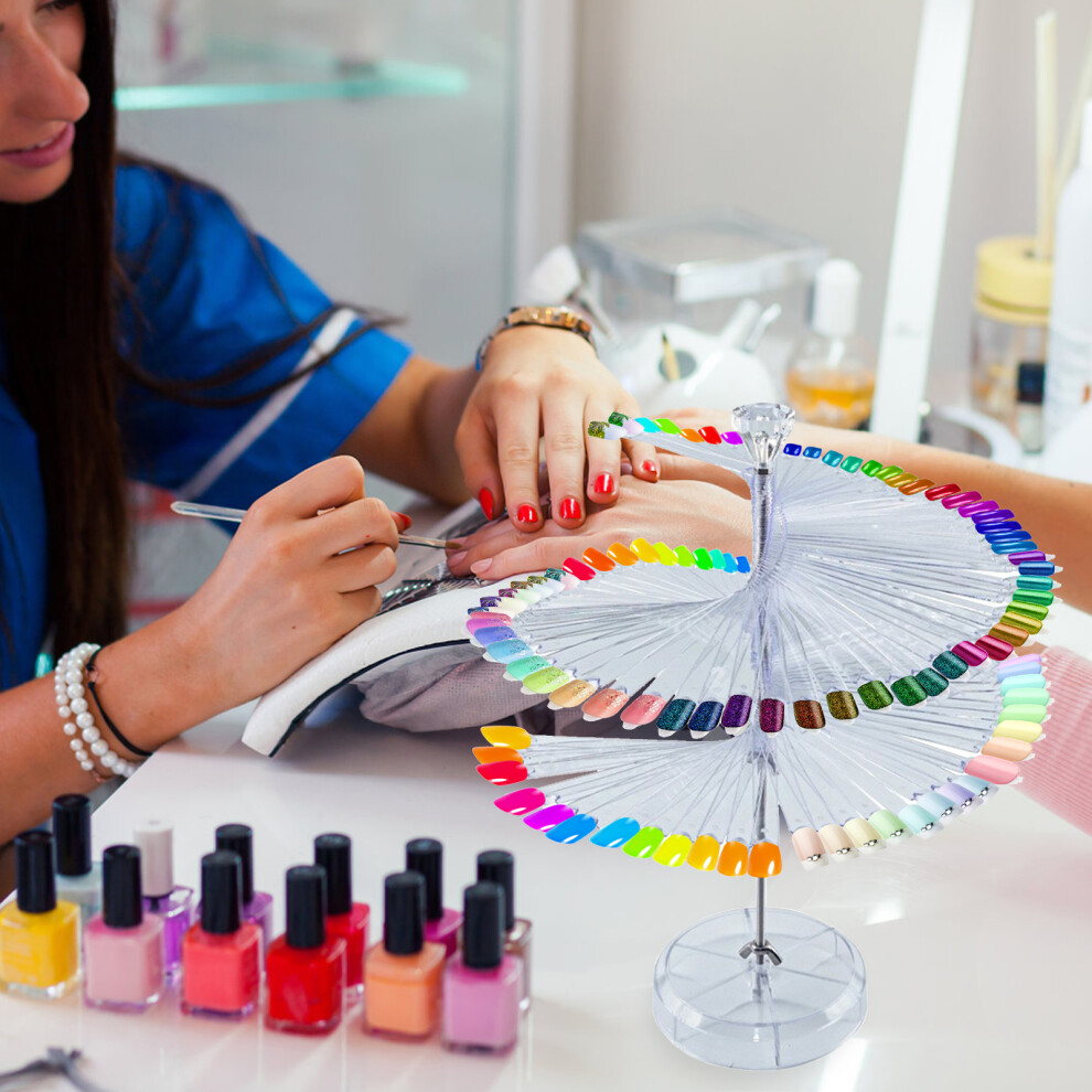 Spiral Nail Art Display 120 Tips