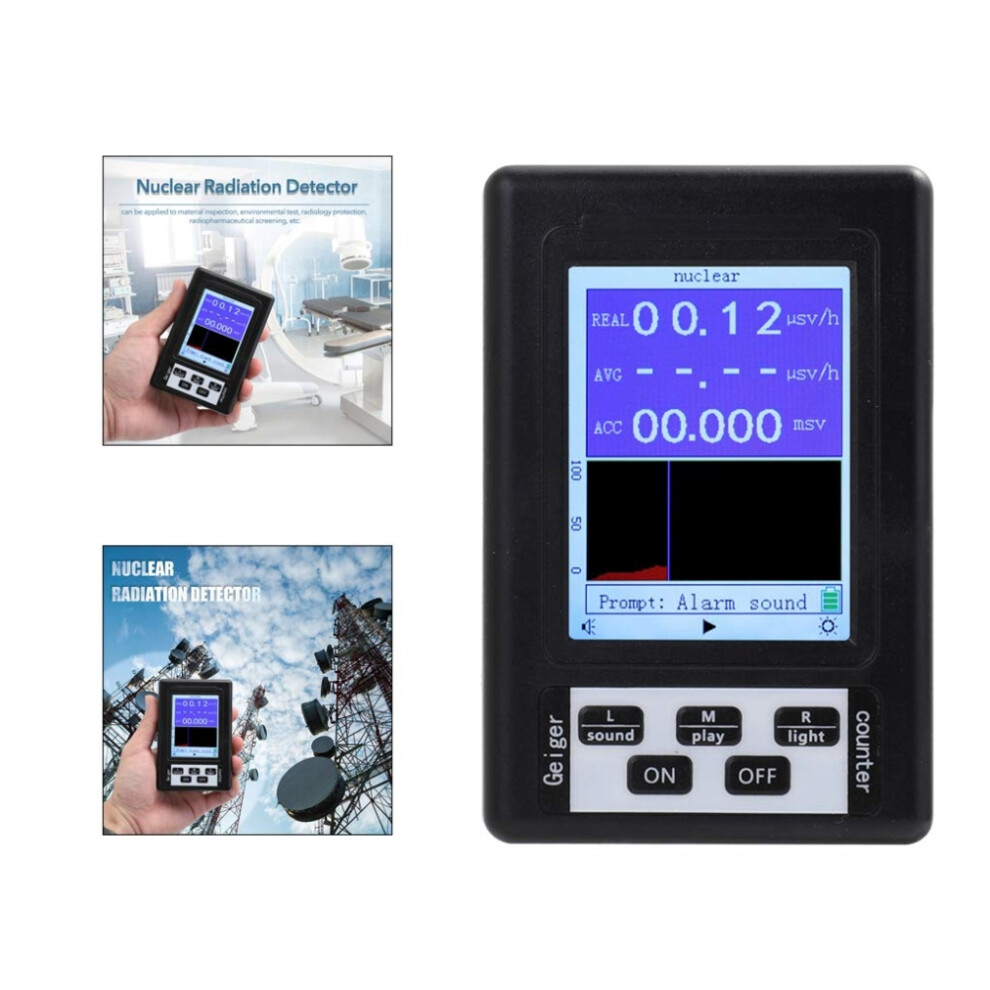 Compact Nuclear Radiation Tester Core Detector
