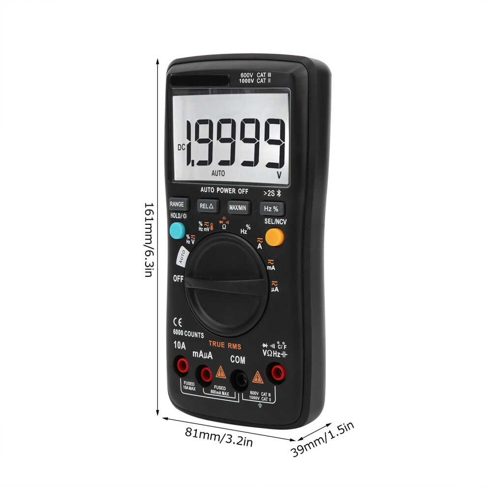ZT-300AB True RMS Wireless Multimeter 6000 Count