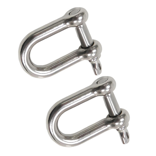 Stainless Steel Fastening Clip Adjustable Underwater-2pcs