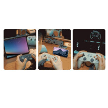 8BitDo Pro 3 Gamepad Wireless Controller for Windows for TMR Joysticks Swappable Buttons White