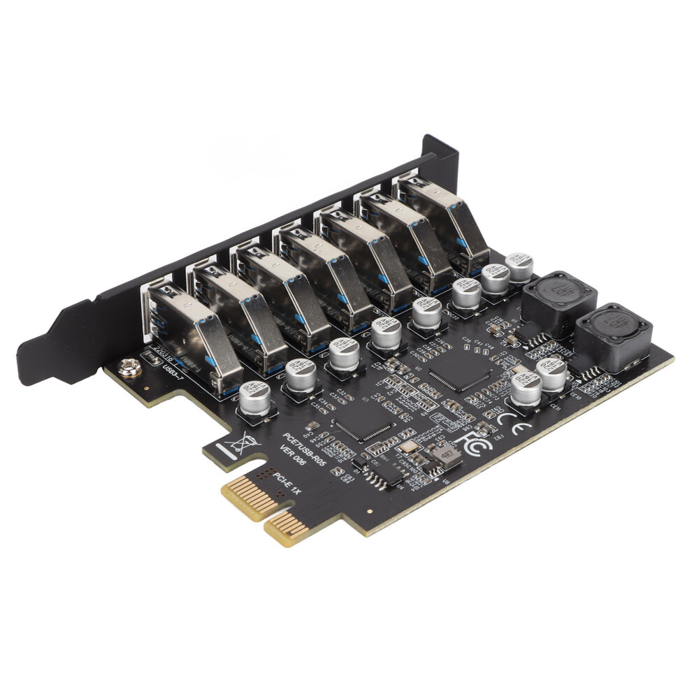 7-Port Usb 3.2 Gen1 Pcie Card 7055741800931