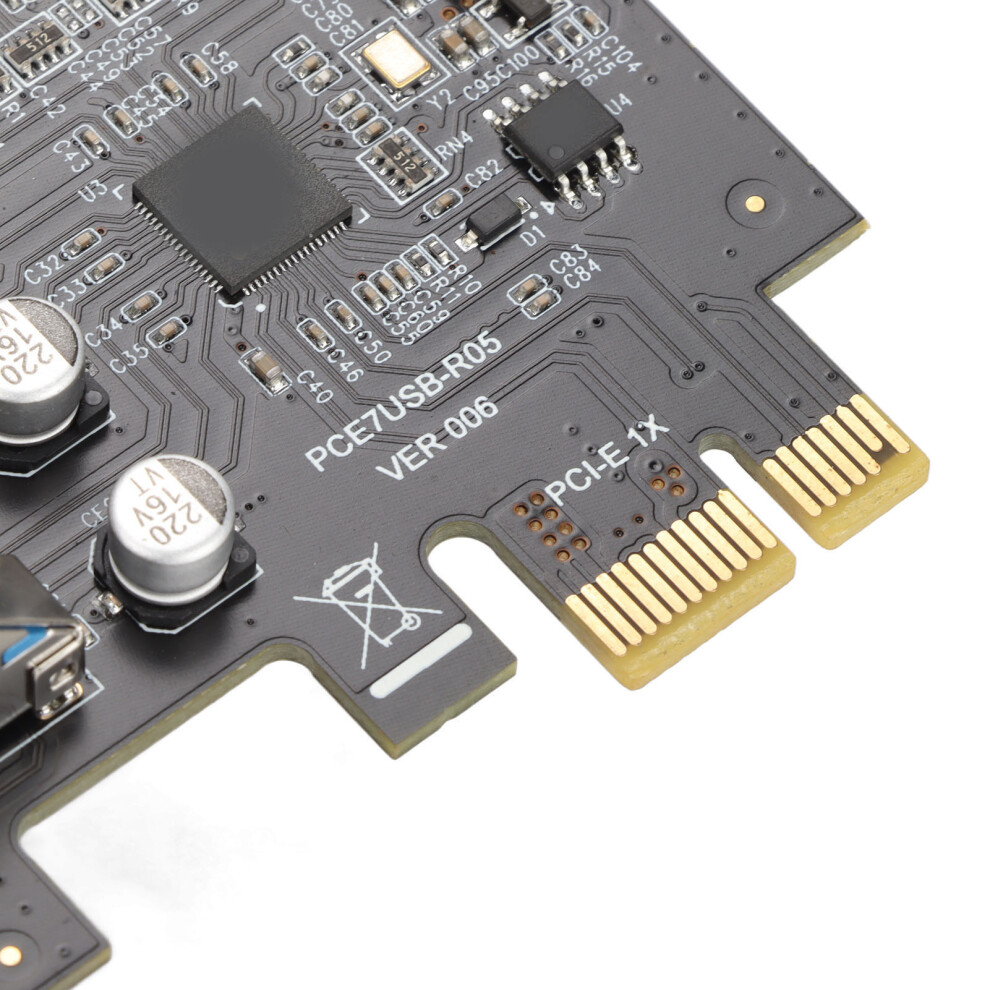 7 Port Pcie Usb 3.2 Gen1 Hub Card 7055741699597
