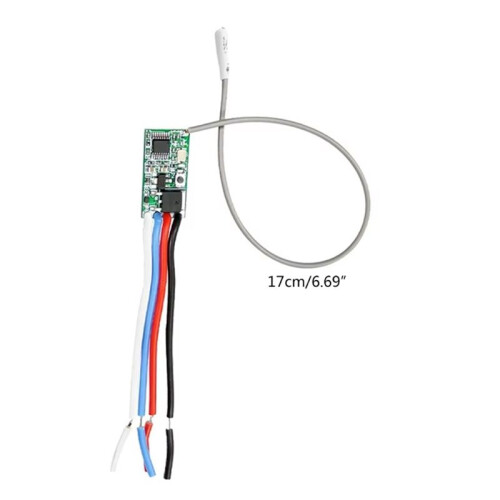 RF Relay Receiver Wireless Remote Control  Module 433 Mhz 1CH for Cabinet