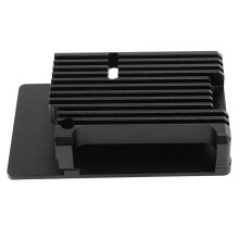 6X for Raspberry Pi 4 Model B Aluminum Case, Passive Cooling Aluminum Alloy Protective Shell Metal Enclosure