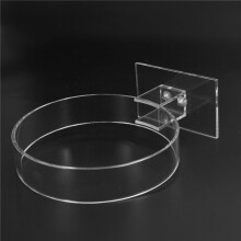 8X Akryl Pannbandshållare, Håraccessoarer, Pannband Display Stand, Smyckeshållare Transparent