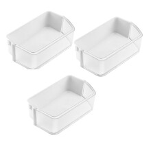 3X DA97-12650A Repisa de la Puerta Cesta del Compartimiento Recipiente de la Puerta Reemplazo Derecho del Estante de la Puerta del Refrigerador