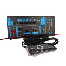 12V High Power DSP Amplifier Board 8-18 Inch Trolley Speaker Outdoor Audio Stereo Amp Module US Plug
