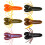 10er Pack realistische Action Soft Baits Buoyance-Farbe B 5cm 2