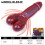 10er Pack realistische Action Soft Baits Buoyance-Farbe B 5cm 7