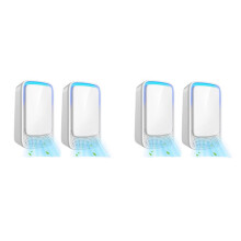 Quiet Plug-in Air Purifier for Home Negative Ionizer Technology for Bedroom Pet Kitchen Office 4 Pcs UK Plug
