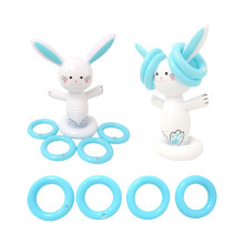 Anneaux de lapin flottants, jeu de lancer gonflable, jouet