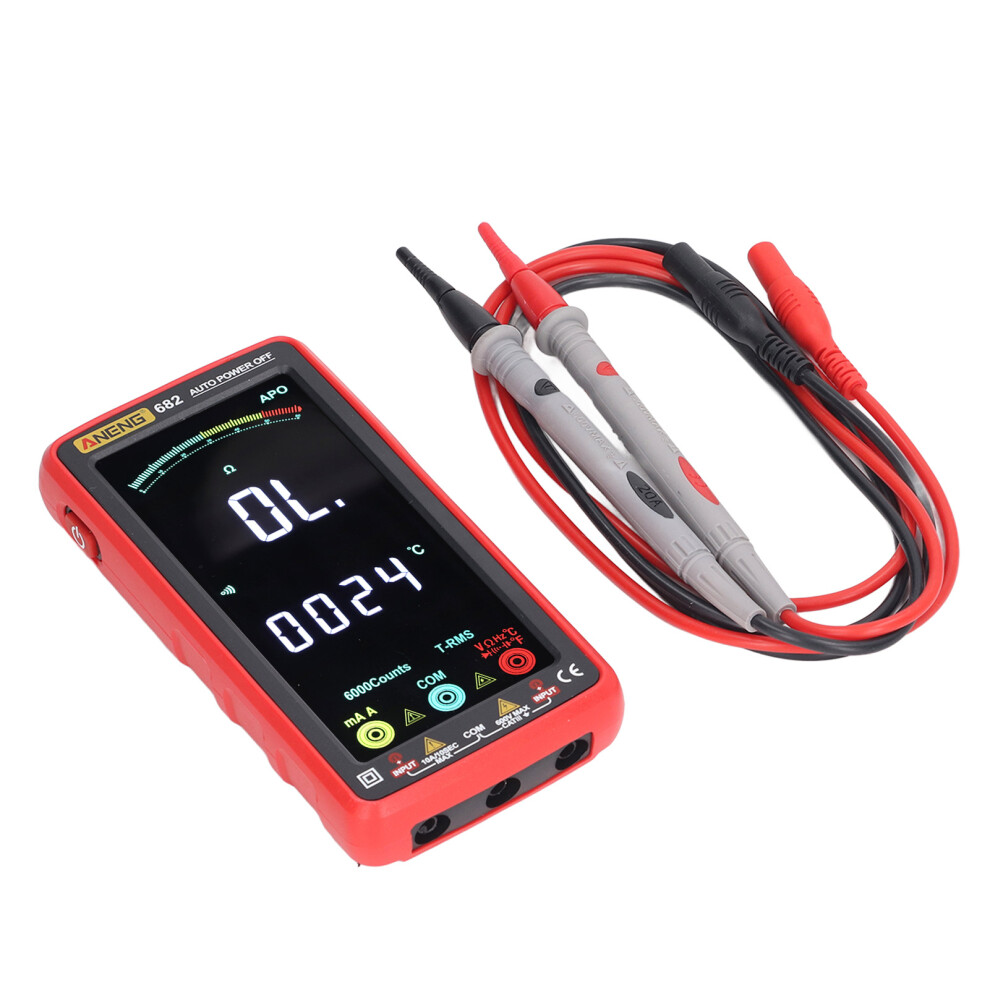6000 Count Digital Multimeter VA LCD Display
