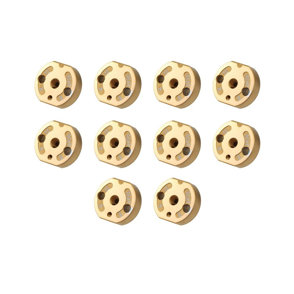 10X New Crude Oil Injector Orifice Control Valve Plate 295040-6120 For Injector 1Kd,2Kd 23670-30050,23670-30280 6033393091632