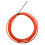 4Mm 5 Meter Orange Guide Device Nylon Electric Cable Push Pullers Duct Snake Rodder Fish Tape Wire 1