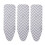3pcs 140x50cm Reusable Flat  Heat Resistant Cotton Ironing Board Cover  Pad Large Replace Extra Thick 2