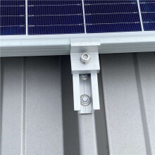 40X Solar Panel Adjustable Bracket Clamp PV Bracket Mounting Clip Solar End Clamp 35mm for Fixing Solar Panel