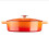 Cooks Professional (Orange) Cooks Professional 28cm Shallow Cast Iron Casserole 3