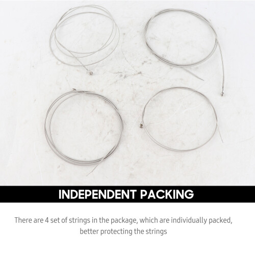 Silver-Grey Double Bass Strings BD102 2