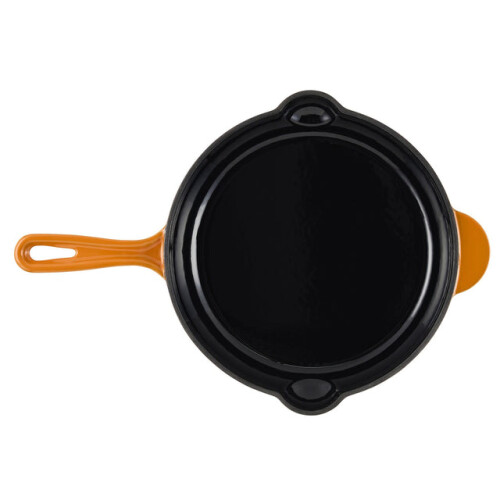 Cooks Professional (Orange) Cooks Professional 26cm Cast Iron Frying Pan 2